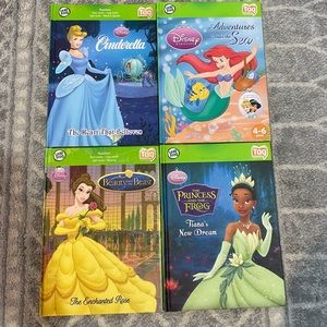 Leap Frog Princess Reading Books Disney